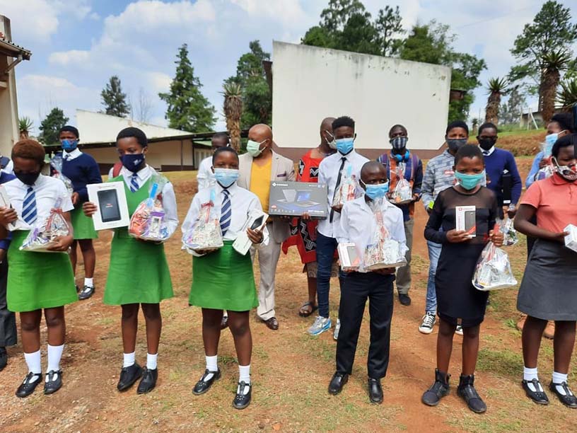 Merit Pupils get rewards from MP